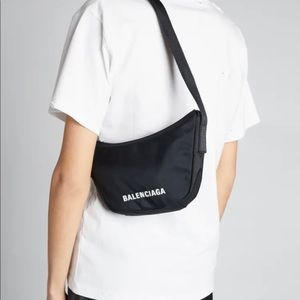 Balenciaga Wheel Small Sling Shoulder Bag